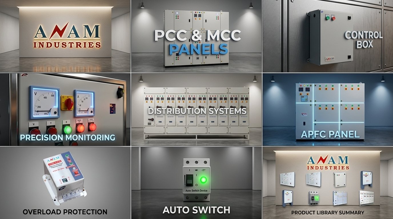 Anam Industries product range